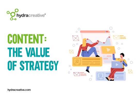 content: the value of strategy second underlaid image